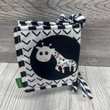 High Contrast Foldable Fabric Book