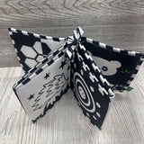 High Contrast Foldable Fabric Book
