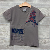 Shirt Waffle Knit Square Spider-man 4t