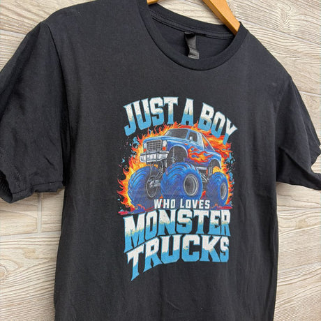 Shirt Just A Boy Who Loves Monster Trucks 10