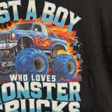 Shirt Just A Boy Who Loves Monster Trucks 10