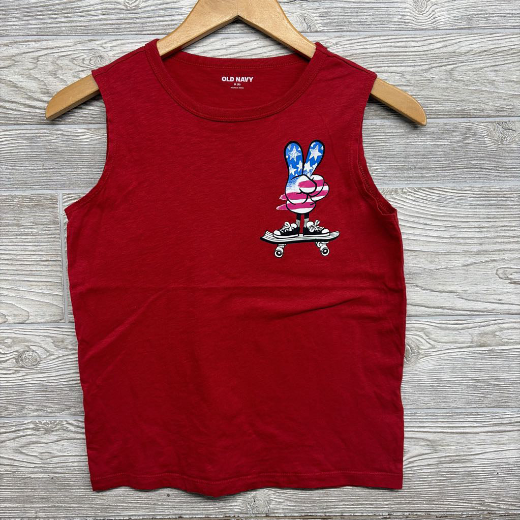 Tank Top Peace Fingers Skateboarding 8