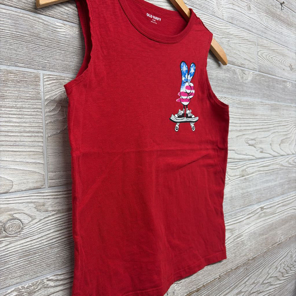 Tank Top Peace Fingers Skateboarding 8