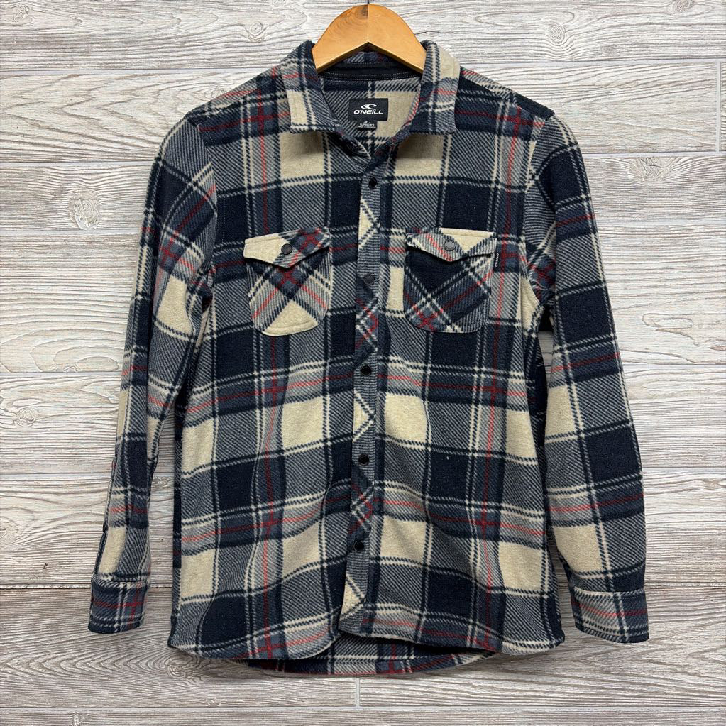 Glacier Plaid Super Fleece Button Up Shirt 16