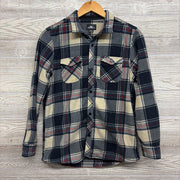 Glacier Plaid Super Fleece Button Up Shirt 16