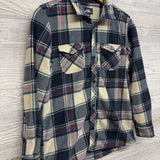 Glacier Plaid Super Fleece Button Up Shirt 16