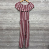 Off The Shoulder Romper Stripes 8