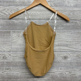 Clear Strap Body Liner Leotard 8-10