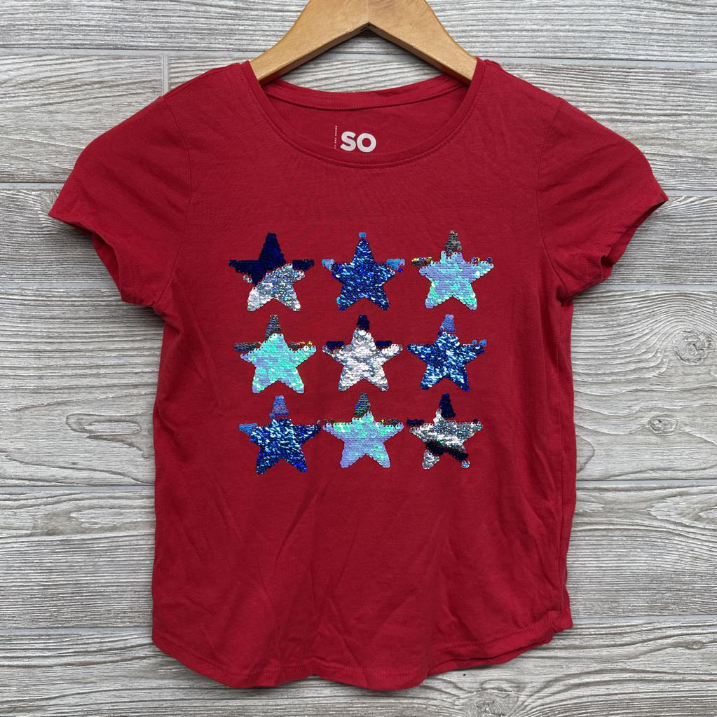 Shirt Flip Sequin Stars 10