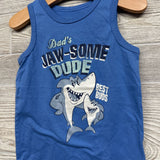 Tank Top Dad's Jaw-some Dude 3t