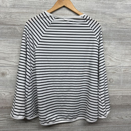 Nursing Poncho Stripes