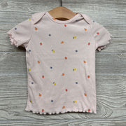 Ribbed Lettuce Trim Shirt Fruit 18M