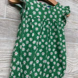 Flutter Sleeve Romper Flowers 12-18M