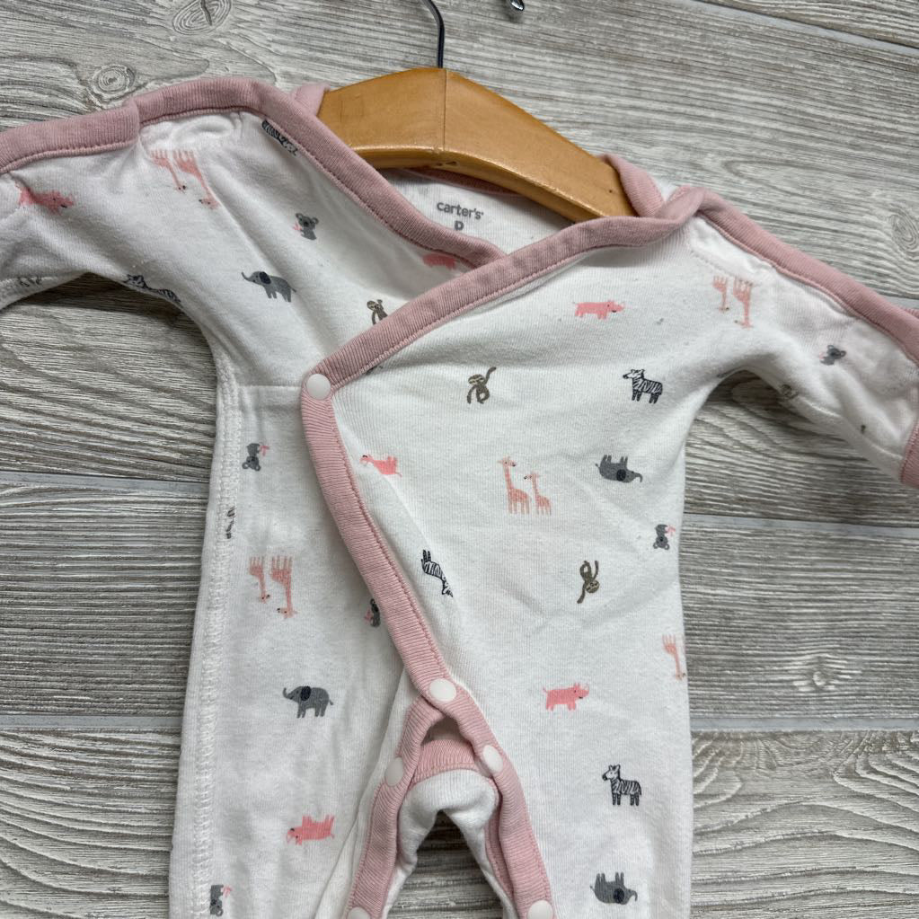 Kimono Side Snap Outfit Animals Preemie