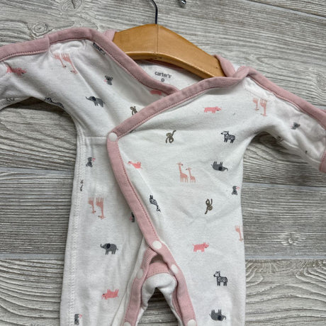 Kimono Side Snap Outfit Animals Preemie