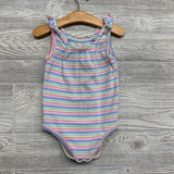 Ribbed Tank Top Bodysuit Stripes 24M