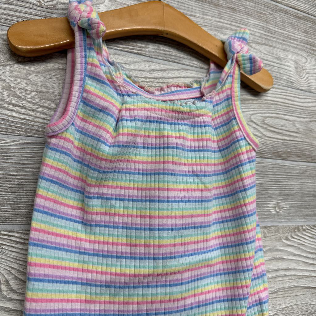 Ribbed Tank Top Bodysuit Stripes 24M