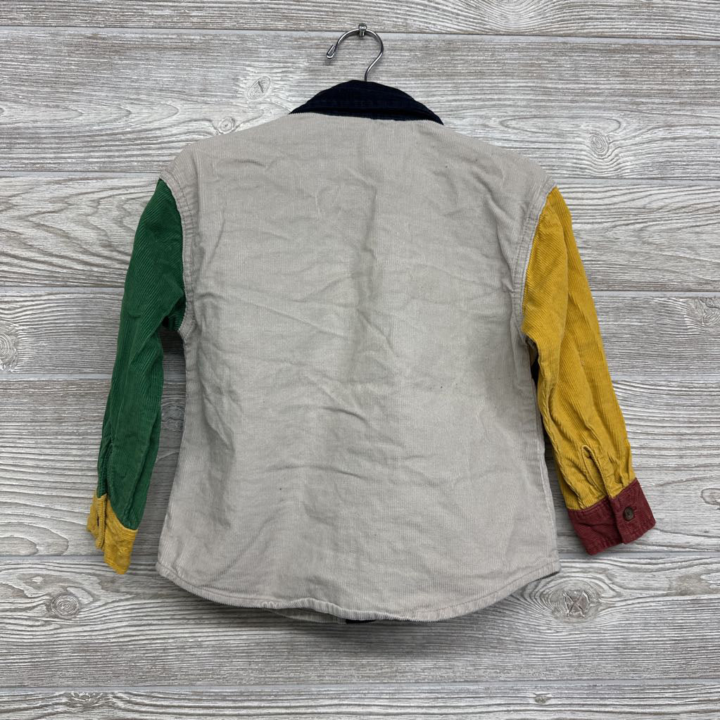 Corduroy Button Up Shirt 4t