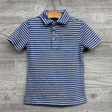 Cotton Jersey Polo Shirt Stripes 4-4t