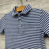 Cotton Jersey Polo Shirt Stripes 4-4t