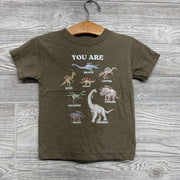 Dinosaur Shirt You Are Brave, Kind 2t