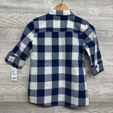 NEW Gingham Dress Shirt 12