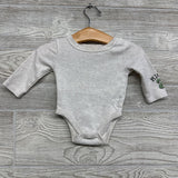 Quilted Overalls & LS Shirt Mickey Mouse 0-3M