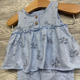 Peplum Shirt & Pants Flowers 3M