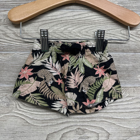 Bodysuit Daddy Loves Me & Shorts Leopard & Leaves 0-3M