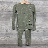 2 Pc Bamboo Pj Farm Animals, Tractors 3t
