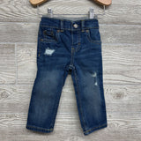 Murphy Pull On Jeans Distressed 12M