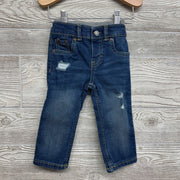 Murphy Pull On Jeans Distressed 12M