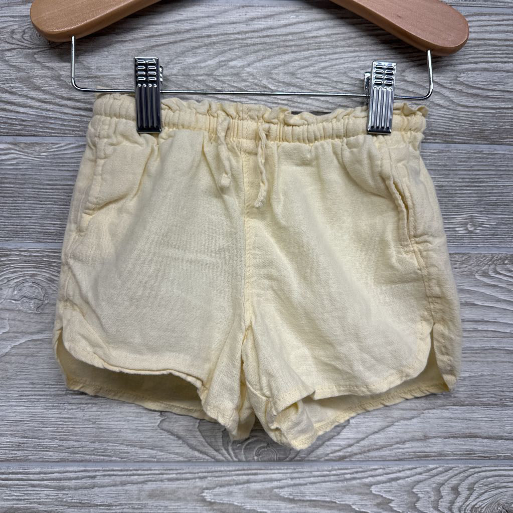 Linen Pull On Shorts 3t