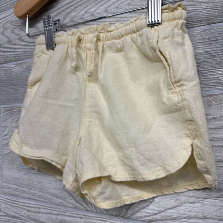 Linen Pull On Shorts 3t
