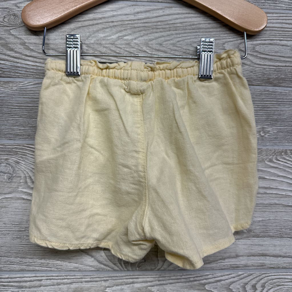 Linen Pull On Shorts 3t