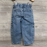 Barrel Denim Jeans Heart Side Pockets 4t