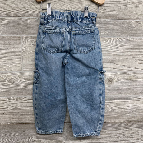 Barrel Denim Jeans Heart Side Pockets 4t