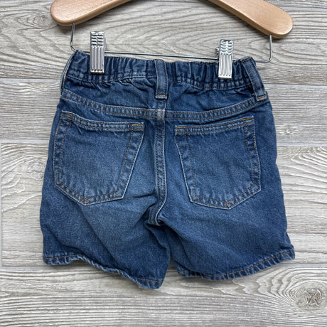 Drawstring Pull On Denim Shorts Embroidered Buzz Lightyear 2t
