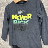 LS Shirt Never Back Down & Pants 3t