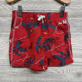 Spider-man Weathered Crew Shirt & Shorts 3t