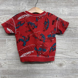 Spider-man Weathered Crew Shirt & Shorts 3t