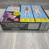 NEW Double Sided Floor Puzzle Human Anatomy