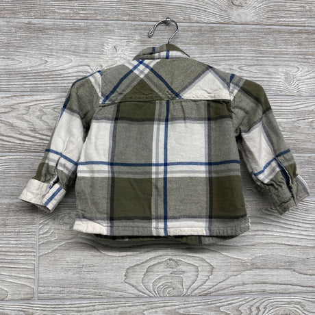 Plaid Flannel Shirt 12M