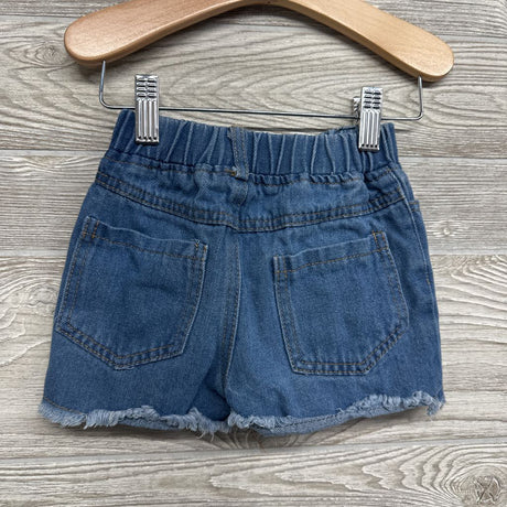 Pull On Denim Shorts Patches 18-24M