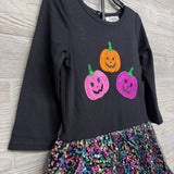 NEW LS Dress Pumpkins Sequins & Leggings 3T