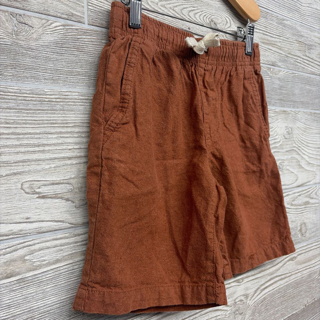 Relaxed Linen Blend Shorts 8