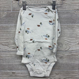 LS Bodysuit Bears Lakes & Pants Stripes 9M