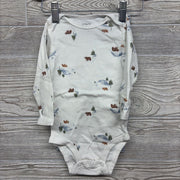 LS Bodysuit Bears Lakes & Pants Stripes 9M