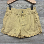 Denim Shorts Ruffle Trim 12