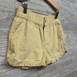 Denim Shorts Ruffle Trim 12